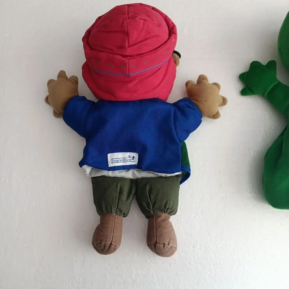Excellerations Hand Puppets Imagination Toys Educational Story Telling Plush